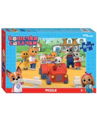 Мозаика "puzzle" 35 MAXI "Кошечки и собачки" (0+ Медиа)