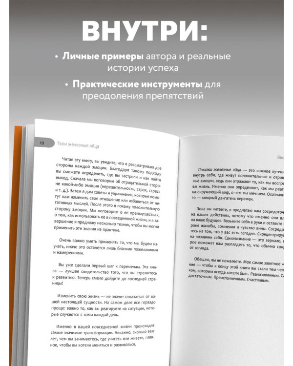 Твои железные яйца. Как решительность и настойчивость помогают достичь самых амбициозных целей