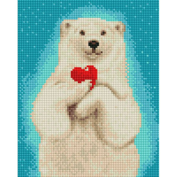 Мозаичные картины (Белоснежка) 484-ST-PS Горячее сердце