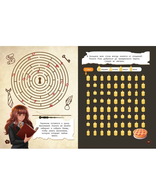 Миссия «Хогвартс». Книга волшебных головоломок