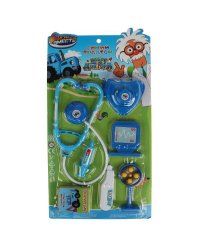 Набор доктора СИНИЙ ТРАКТОР блист.21*35*5см ИГРАЕМ ВМЕСТЕ в кор.2*96шт