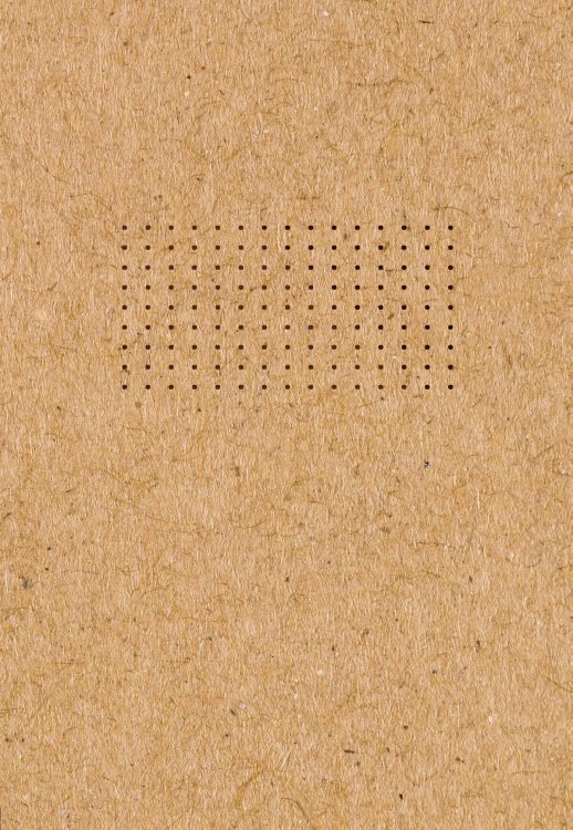 Крафт - это сила. Дизайнерские блокноты Блокнот. Что внутри? - точка (обложка крафт, круглые углы, в точку) (Арте)