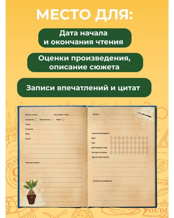 Гарри Поттер. Неофициальный читательский дневник (письмо)