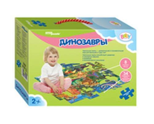 Напольный пазл (STEPpazzle) Пазл Напольный "Динозавры" (Большие)