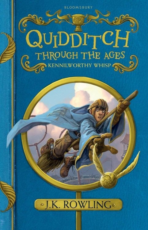 Обложка книги «Quidditch Through the Ages J.K. Rowling Квиддич сквозь века Дж.К Роулинг / Книги на английском языке», ISBN 9781408880739