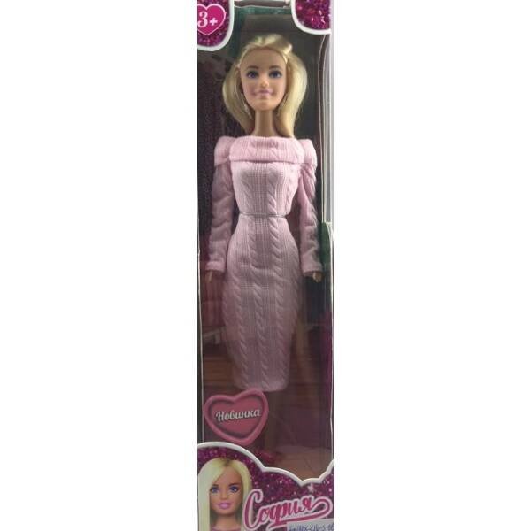 Кукла 29 см София, бесшарнирная, кор КАРАПУЗ в кор.24шт