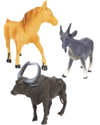 Набор животных "Моя ферма 3" (3 шт) в пакете микс (арт. 1939603)