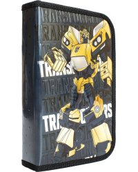 Пенал Transformers жесткий ламинированный на молнии 20,5х14х3,5