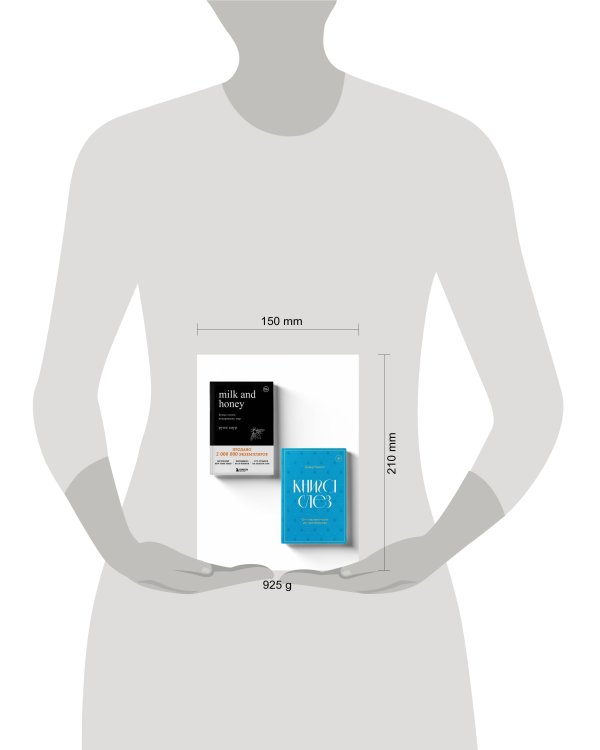 Дарю тебе нежность. Подарочный комплект из двух книг. Milk and honey и Книга слез