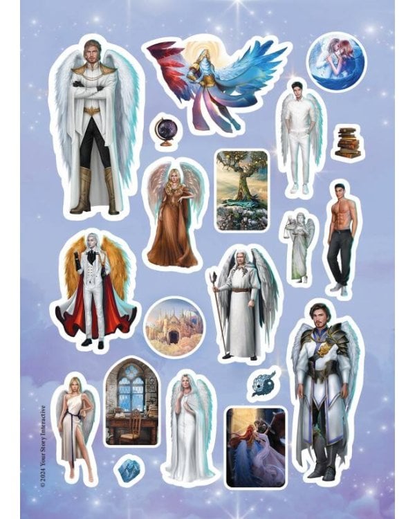 Клуб Романтики. Набор наклеек. Секрет небес