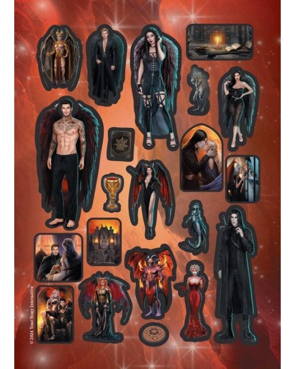 Клуб Романтики. Набор наклеек. Секрет небес