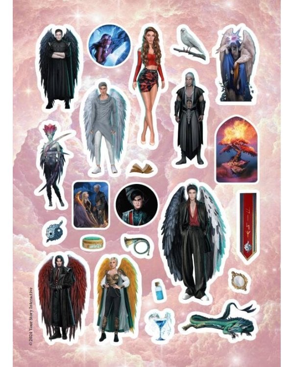 Клуб Романтики. Набор наклеек. Секрет небес