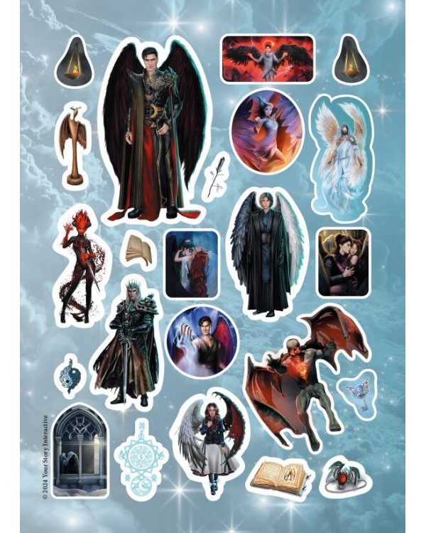 Клуб Романтики. Набор наклеек. Секрет небес