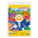 Игра-ходилка с фишками для малышей 2в1. Динозавры+Космос. 42х29,7 см. ГЕОДОМ