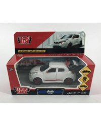 Машина металл "NISSAN JUKE-R 2.0" 12см, открыв. двери, инерц., БЕЛЫЙ в кор. Технопарк в кор.2*36шт