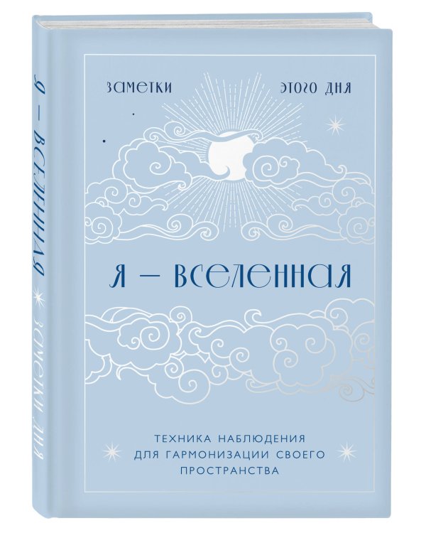 Я - вселенная. Блокнот для заметок с техникой наблюдения (оформление день)