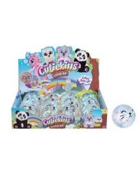 Игрушка - мяч ненадувной из полимерных материалов, наполненный водой, сверкающий с конфети