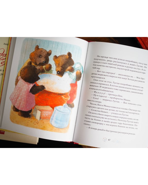 Сказки медведя Густава. Дом в малиннике