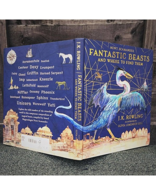 Дополнительное изображение книги «Fantastic Beasts and Where to Find Them J.K. Rowling Фантастические твари и где они обитают Дж.К Роулинг / Книги на английском языке»
