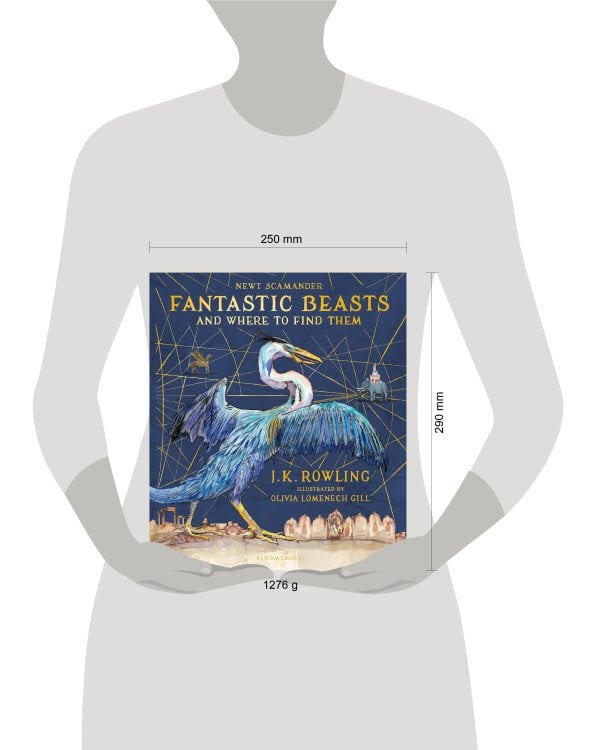 Дополнительное изображение книги «Fantastic Beasts and Where to Find Them J.K. Rowling Фантастические твари и где они обитают Дж.К Роулинг / Книги на английском языке»