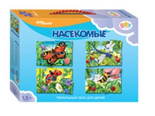 Напольный пазл (STEPpazzle) Пазл Напольный "Насекомые" (Средние)
