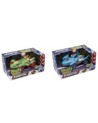 Игрушка из пластмассы для детей Teamsterz «Машинка Mini Monster Акула/Динозавр»