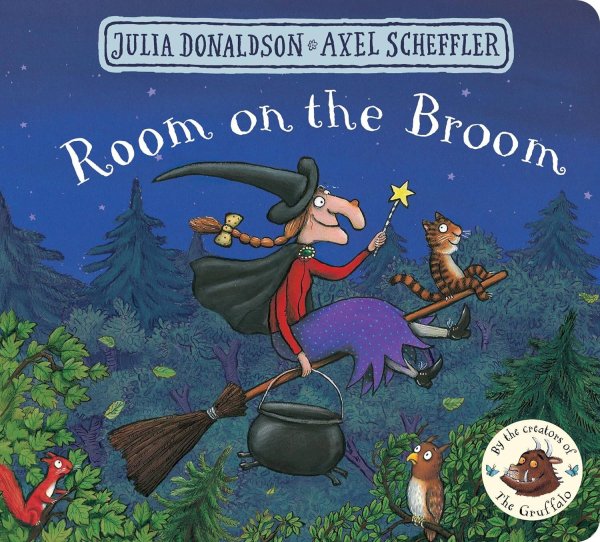 Обложка книги «Room on the Broom (Julia Donaldson) Верхом на помеле (Джулия Дональдсон) /Книги на английском языкt», ISBN 9781509830435