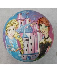 Мяч пвх фрозен, 23 см, полноцвет, в сетке ИГРАЕМ ВМЕСТЕ в кор.144шт