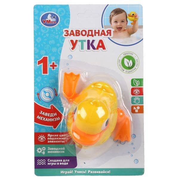 Вне серии (Умка) Заводная игрушка утка, блист. Умка в кор.2*36шт