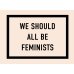 GirlUp. Книги, разбивающие стереотипы Кардхолдер. We should all be feminists (в форме книжки, 215х65 мм)