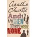 Зарубежная литература (Harper Collins) And Then There Were None (Agatha Christie) И никого не стало (Агата Кристи) /Книги на английском языке