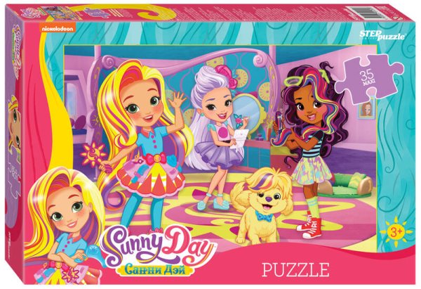 maxi 35 (STEPpazzle) Мозаика "puzzle" 35 MAXI "Sunny Day" (Никелодеон)