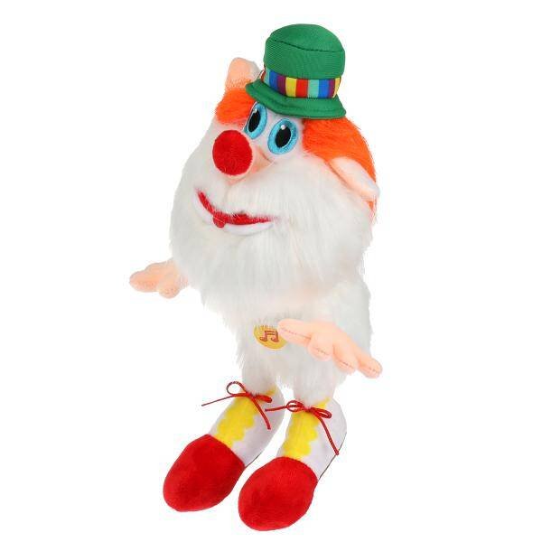 Игрушка мягкая БУБА буба - клоун, 20 см, муз. чип, в пак. МУЛЬТИ-ПУЛЬТИ в кор.24шт