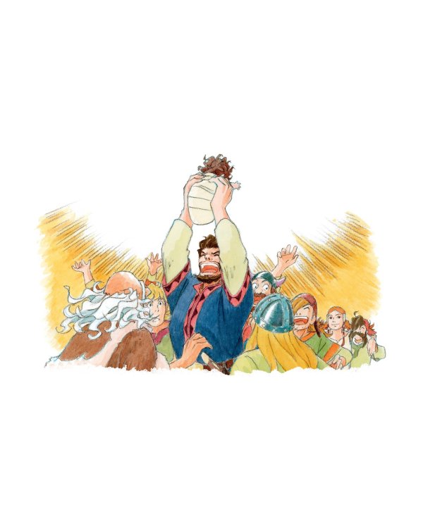 Рони, дочь разбойника (илл. студии Миядзаки)