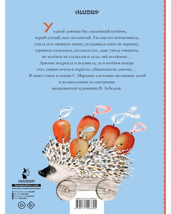 Усатый-полосатый. Рисунки В. Лебедева