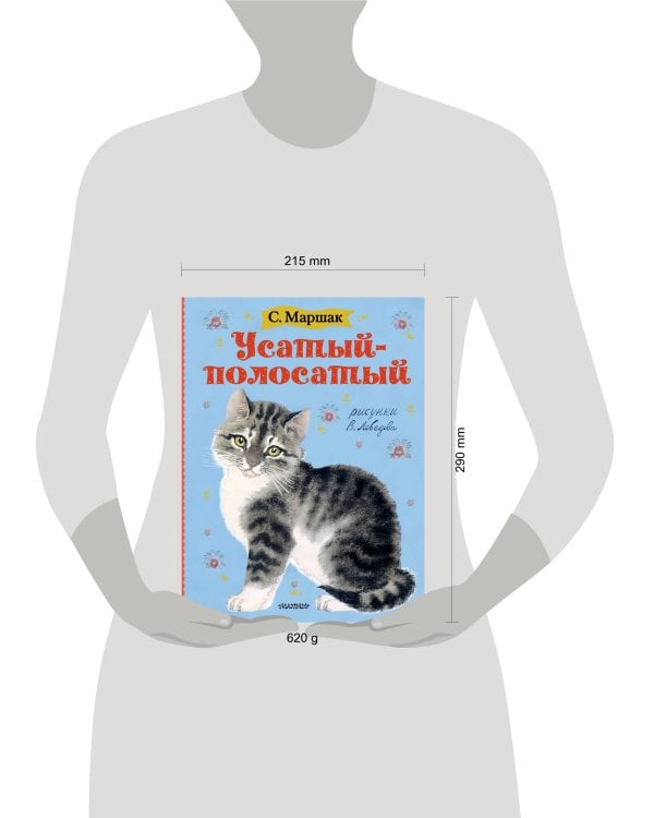 Усатый-полосатый. Рисунки В. Лебедева