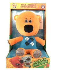 МЯГКАЯ ИГРУШКА "МУЛЬТИ-ПУЛЬТИ" МЕДВЕЖОНОК КЕШКА 25СМ, ОЗВУЧ. РУСС. ЧИП В КОР. в кор.6шт