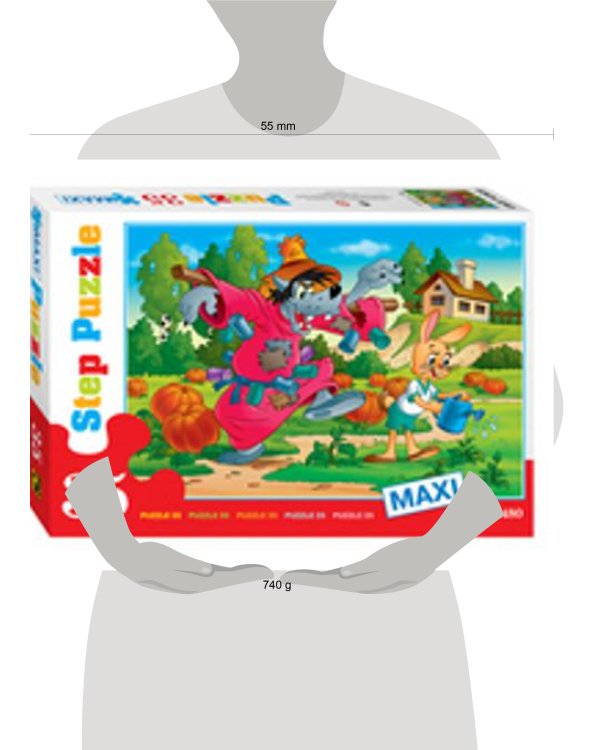 Пазл maxi 35 эл. "Ну, погоди!"