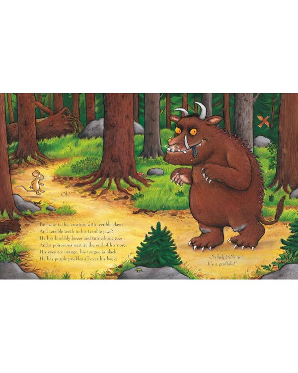 Дополнительное изображение книги «The Gruffalo (Julia Donaldson) Груффало (Джулия Дональдсон) /Книги на английском языке»