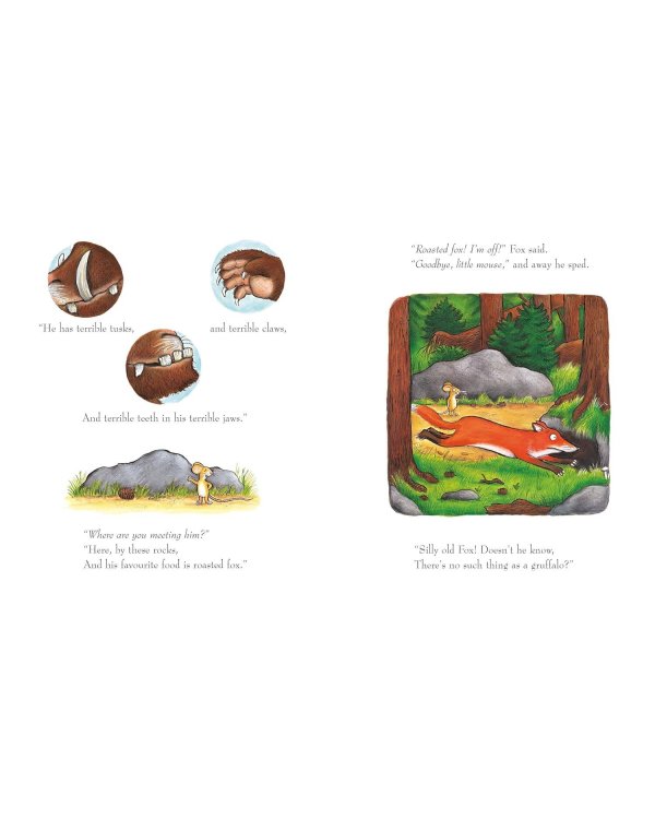 Дополнительное изображение книги «The Gruffalo (Julia Donaldson) Груффало (Джулия Дональдсон) /Книги на английском языке»