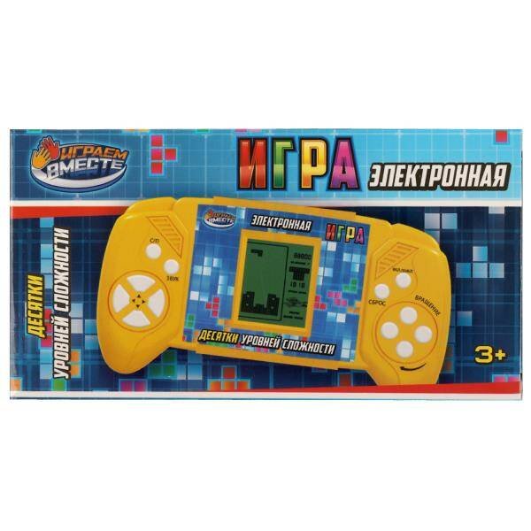Электронная логическая игра кор.15*7*3см ИГРАЕМ ВМЕСТЕ в кор.2*120шт