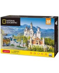 3D пазл National Geographic Нойшванштайн, 121 деталь