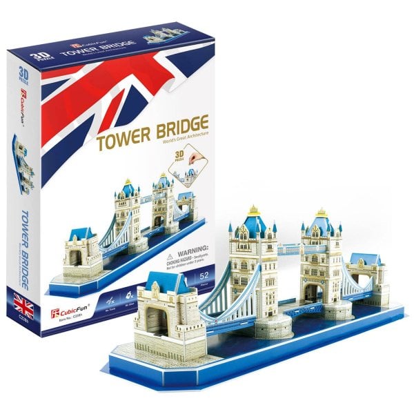 3D пазл Тауэрский мост, 52 детали