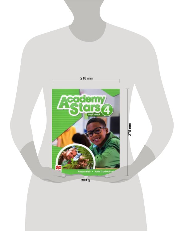 Academy Stars 4 level 4 Workbook with online resources Рабочая тетрадь уровень 4