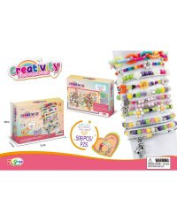 Набор для создания браслетов "Гламур" (509 элементов) в коробке, 21х29х5,3 см ( Арт. Y15740015)