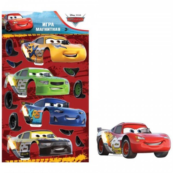 Магнитная игра (ND Play) Магнитная игра "Тачки 3" с маркировкой Disney/Pixar