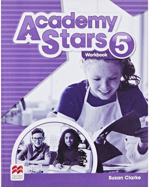 Academy Stars 5 level 5 Workbook with online resources Рабочая тетрадь уровень 5