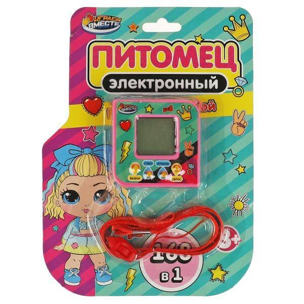 НАСТОЛЬНЫЕ ИГРЫ (Умка) Электронная логическая игра питомец, блист.18*10,5*2см ИГРАЕМ ВМЕСТЕ в кор.4*72шт