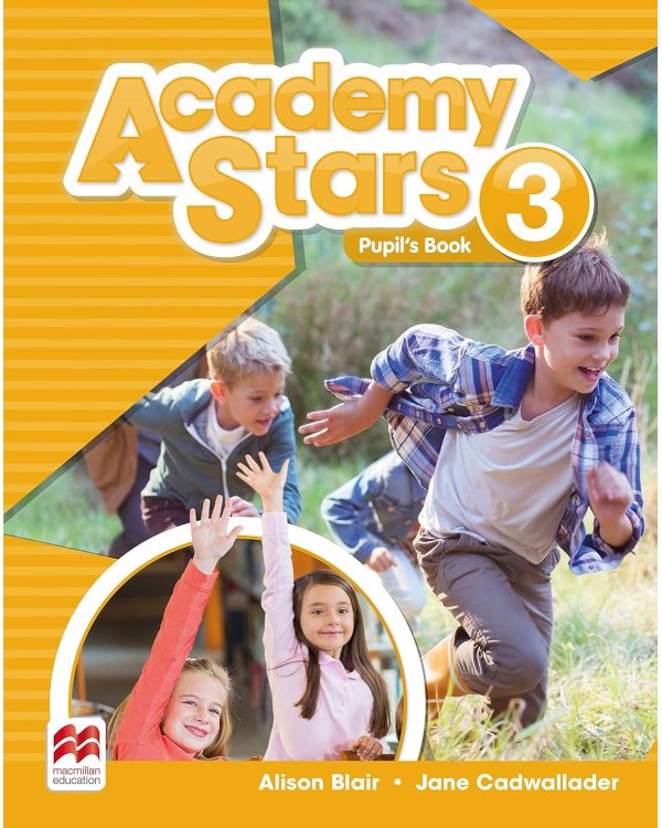 Academy Stars 3 Level 3 Pupil’s Book with online resources Учебник уровень 3