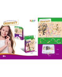 Набор для создания браслетов "Умелица" (241 элемент) в коробке, 24,7х15,9х3 см ( Арт. Y15740014)